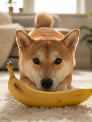 Banana and dogs