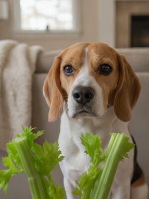 Celery and dogs