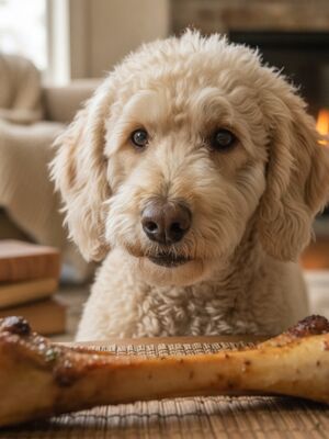 Cooked bones and dogs