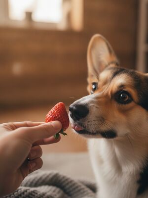 Strawberries and dogs