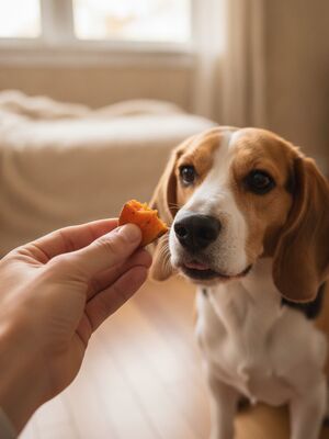 Sweet potato and dogs